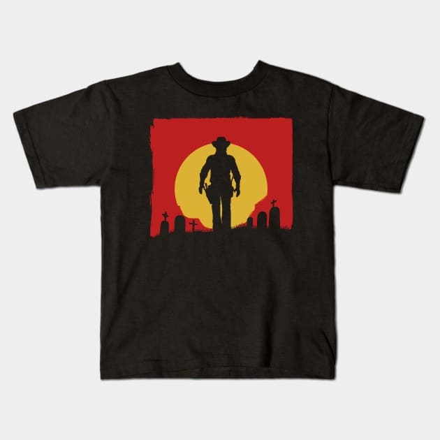 Redemption 2 Kids T-Shirt by Digitalscribbles